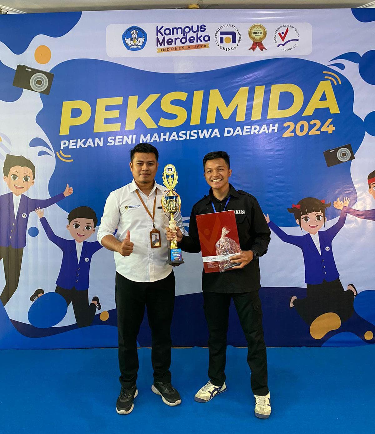 Raih Juara 1 Peksimida 2024 Tangkai Fotografi, Hasan Mahasiswa USM Siap Wakili Jateng di Peksiminas