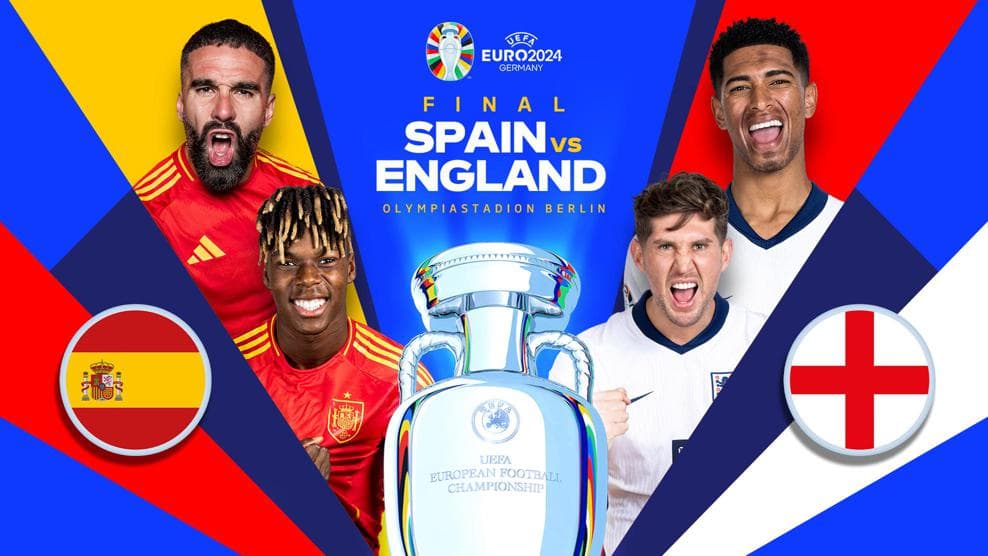 Menuju Berlin: Prediksi Skor dan Pemain Kunci Spanyol vs Inggris di Final EURO 2024
