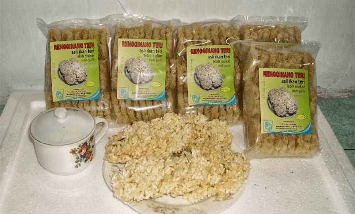 Banyak Belum Tahu Ini, 5 Makanan Khas Rembang yang Cocok Untuk Oleh-Oleh, Rengginang Teri Salah Satunya