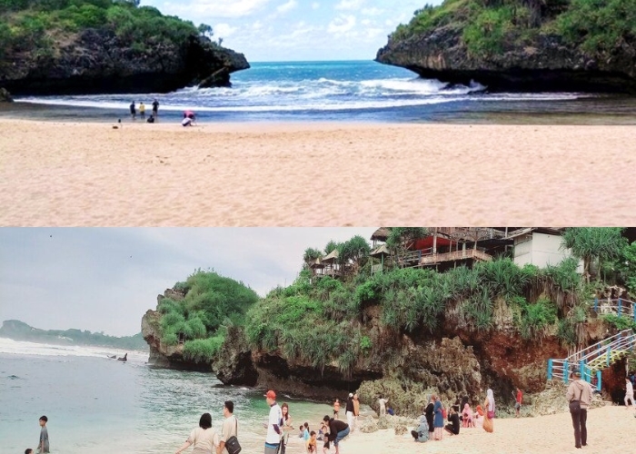 Gunungkidul Vibes! Ingin Berennag Aman di Pantai Jogja? Cobalah Jelajahi 4 Pantai Indah di Gunungkidul Ini, Salah Satunya Pantai Sadranan