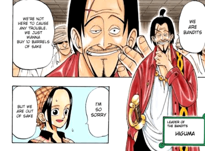 Teori One Piece: Higuma Sang Bandit Gunung yang Jadi Musuh Pertama Shanks, Akan Muncul Kembali di Final Saga?