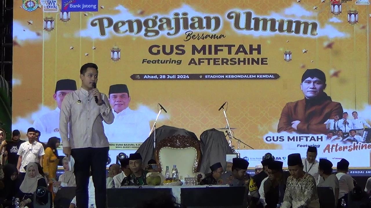 Tutup Gelaran Pekan Raya Kendal, Bupati Dico Pamitan ke Warga