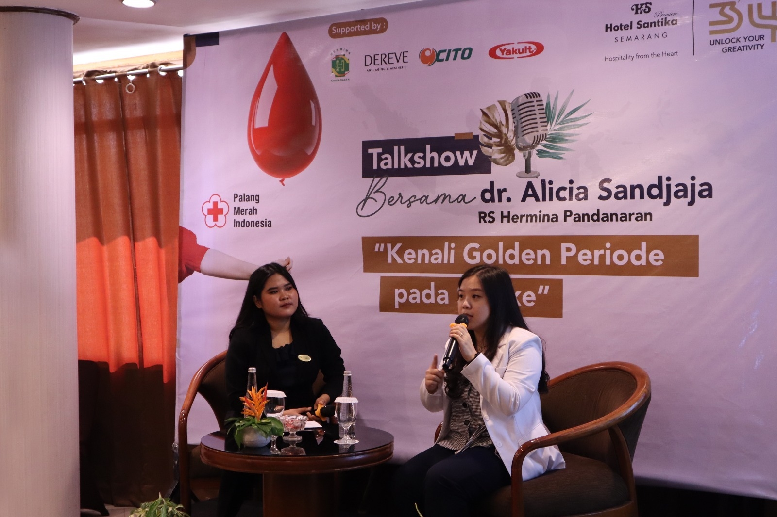 Meriahkan Ulang Tahun ke-34, Hotel Santika Premiere Semarang Adakan Acara Donor Darah serta Talkshow