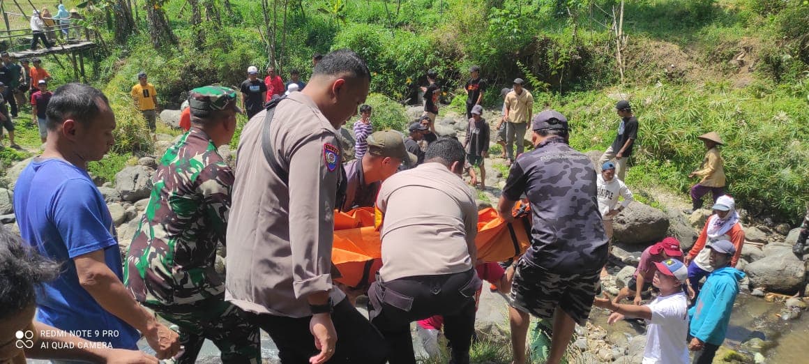 Bermain Bersama 2 Temannya, Anak 13 Tahun Tenggelam Di Sungai Curug 7 Bidadari