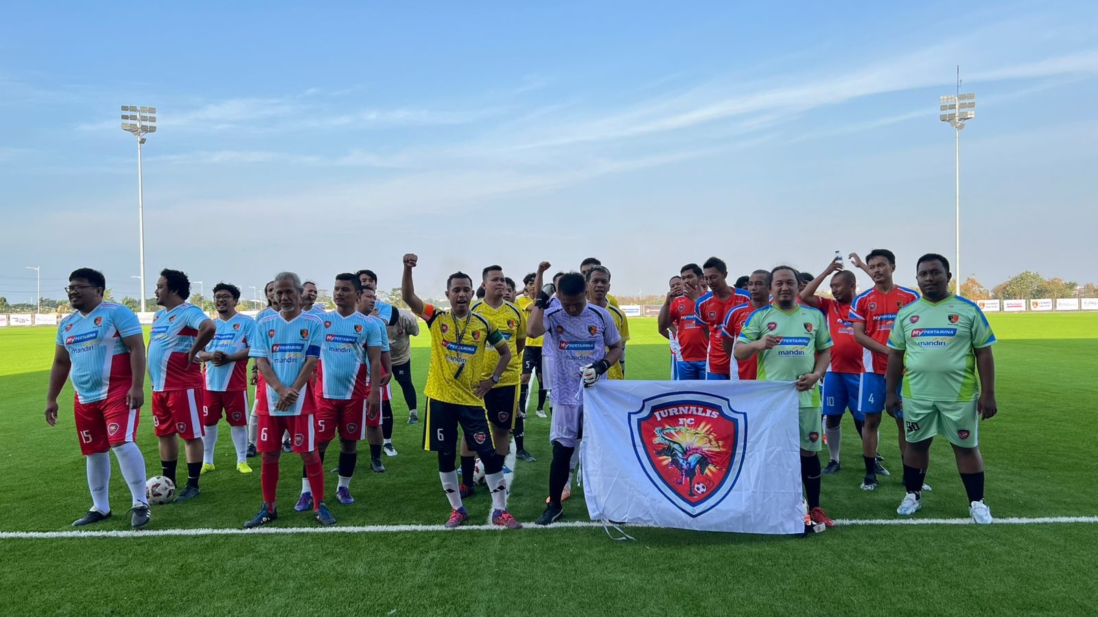 Fun Football Turnamen Independence Day Jurnalis FC Berlangsung Meriah, Ajang Silaturahmi Wartawan dan Stakeholder