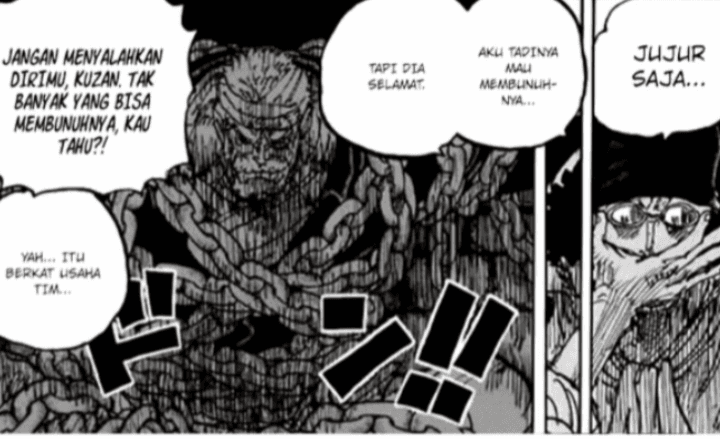 One Piece Chapter 1126: Terungkap! Ini Nasib Garp Setelah Dihabisi oleh Kuzan, Ternyata Dia…