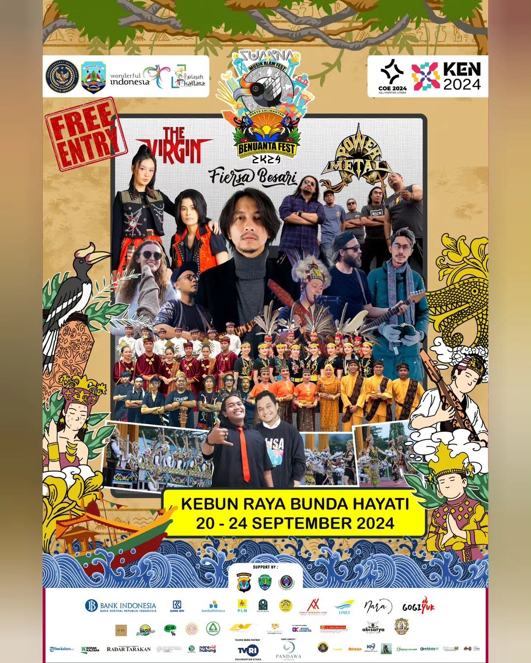 Event Vibes! Musik Alam Fest 2024, Acara yang Menggabungkan Musik, Budaya serta Alam Kalimantan Utara! Wajib Kamu Hadir Disini