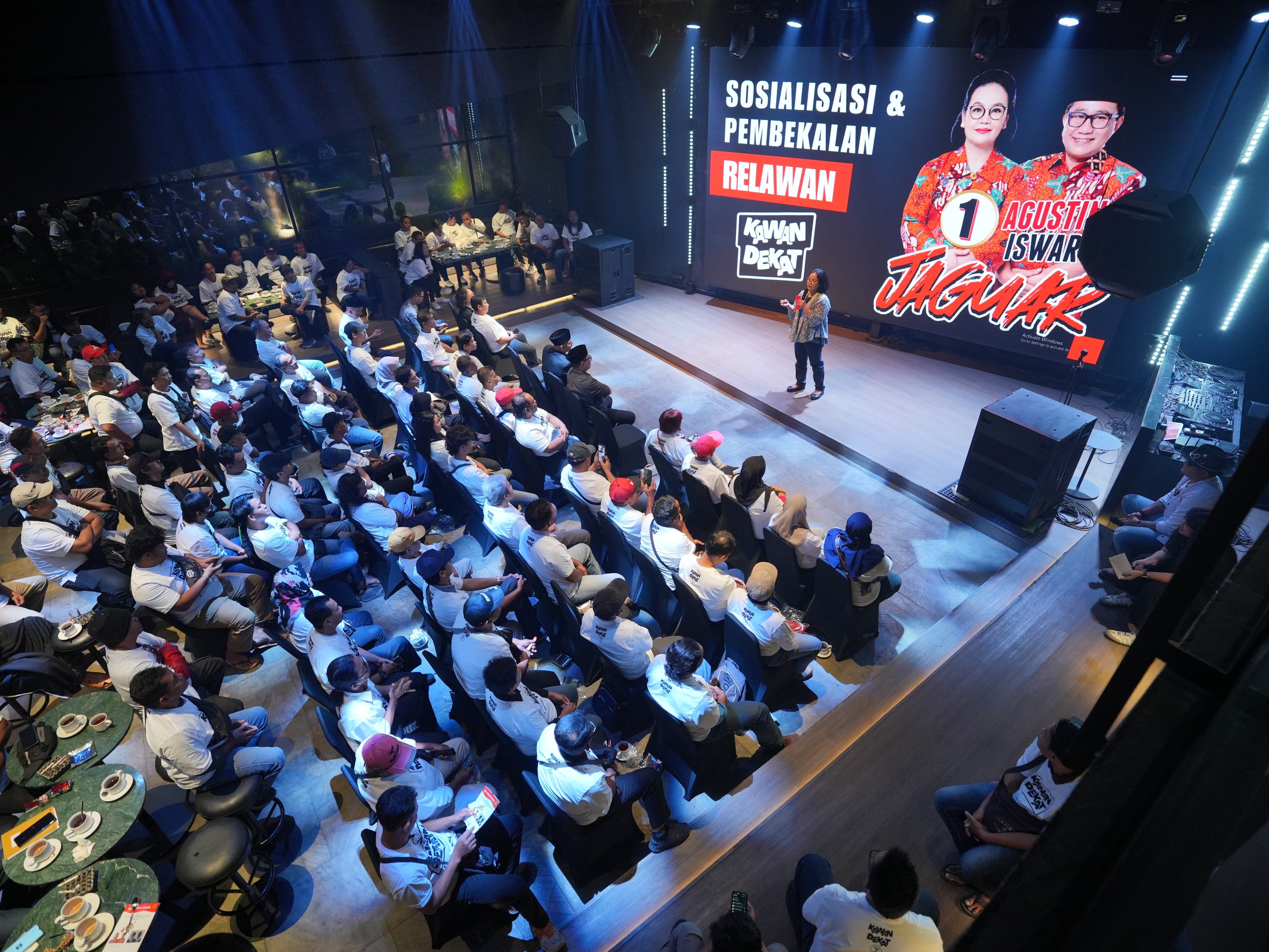 Bantu Realisasikan Misi Anggaran RT Rp 25 Juta per Tahun, Ratusan Relawan Kawan Dekat Deklarasi Dukung Agustin-Iswar
