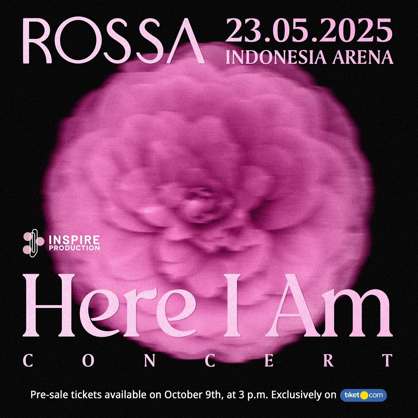 Event Vibes! Rossa Siapkan Konser Spektakuler Bertajuk Here I Am Pada Tahun 2025: Perayaan Kembalinya Sang Ratu Pop ke Panggung