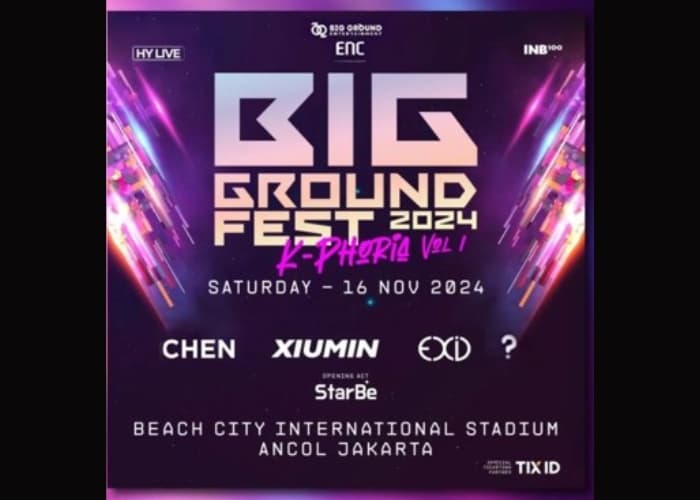 Event Vibes! Pecinta K-Pop Merapat,Ada Acara Big Ground Fest 2024: K-Phoria Vol. 1 yang Siap Mengguncang Jakarta