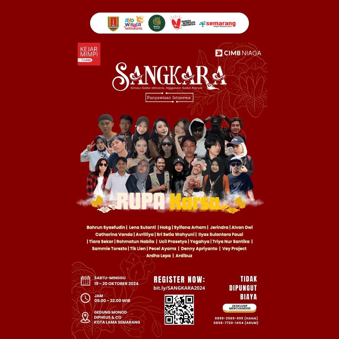 Event Vibes! SANGKARA: Sinau Saka Wicara Nggawe Saka Karya, Festival Seni Budaya di Kota Lama Semarang