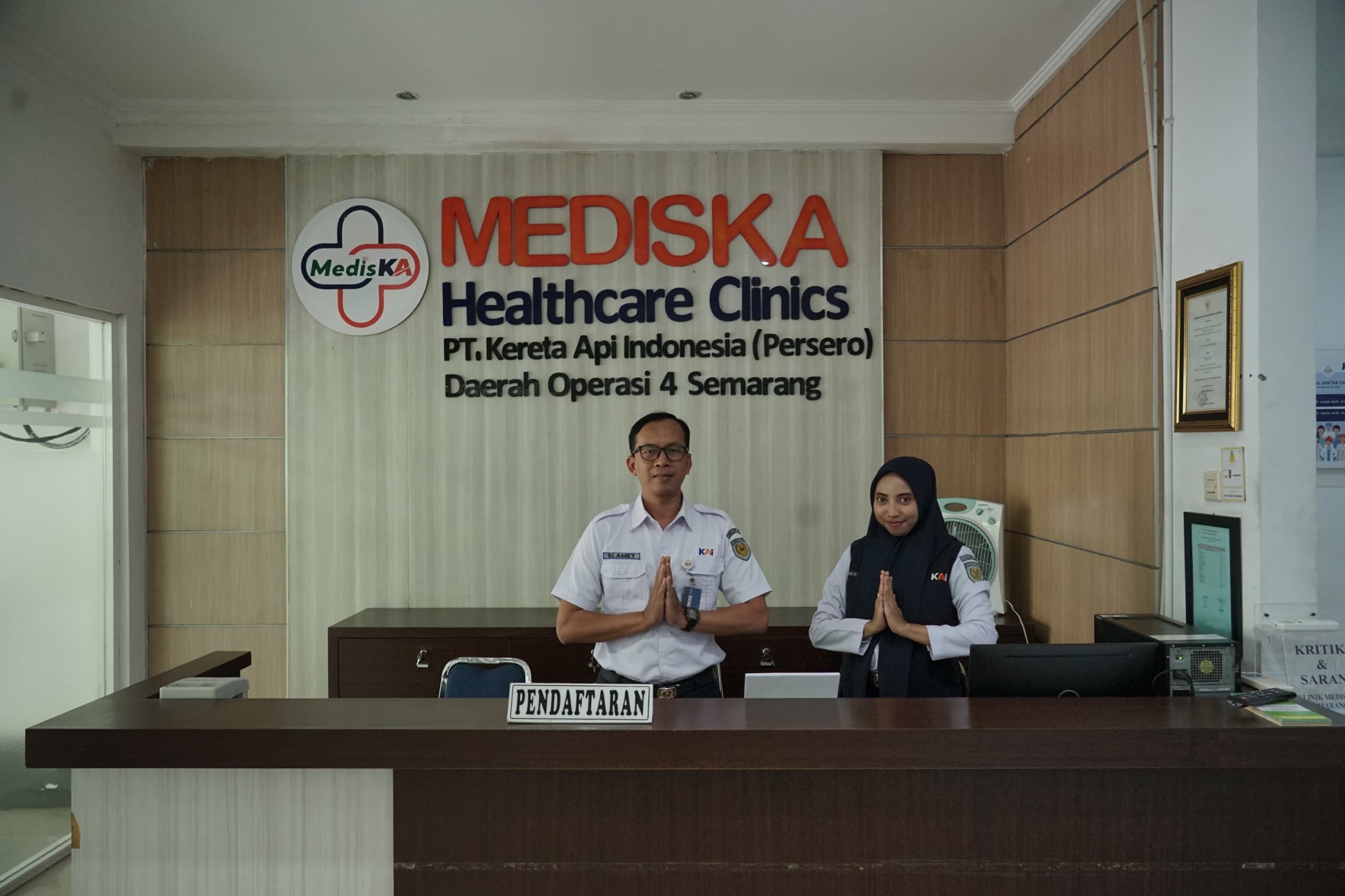KAI Daop 4 Semarang Tingkatkan Akses Layanan Kesehatan melalui Klinik Mediska untuk Pegawai dan Masyarakat Umum