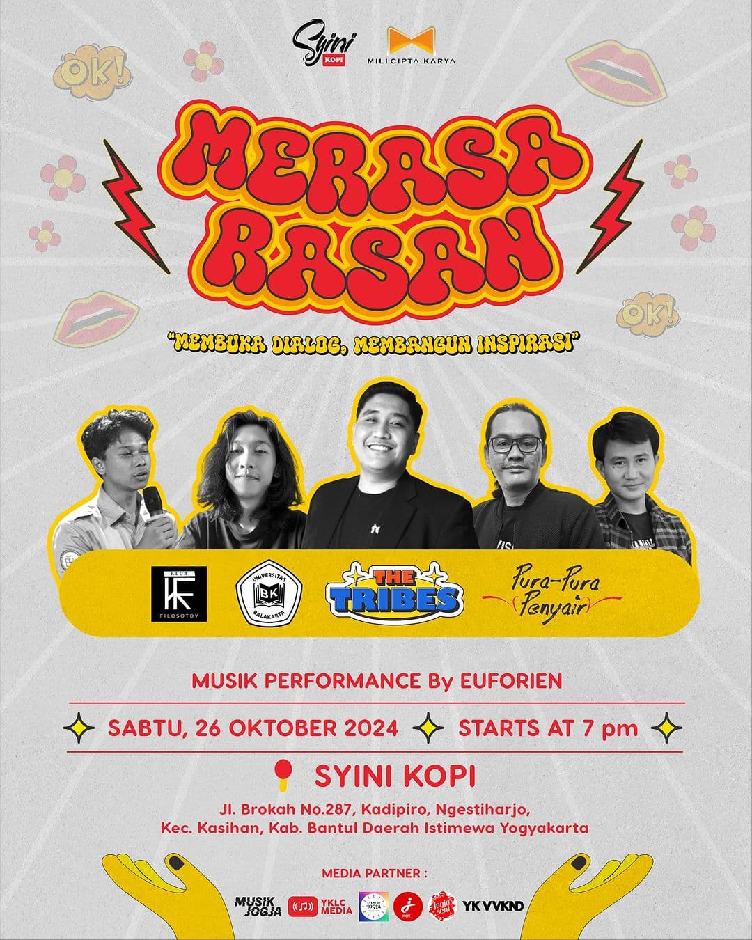 Event Vibes! Merasa Rasān: Sebuah Pertemuan untuk Merajut Dialog dan Menebar Inspirasi dengan Sesama Komunitas