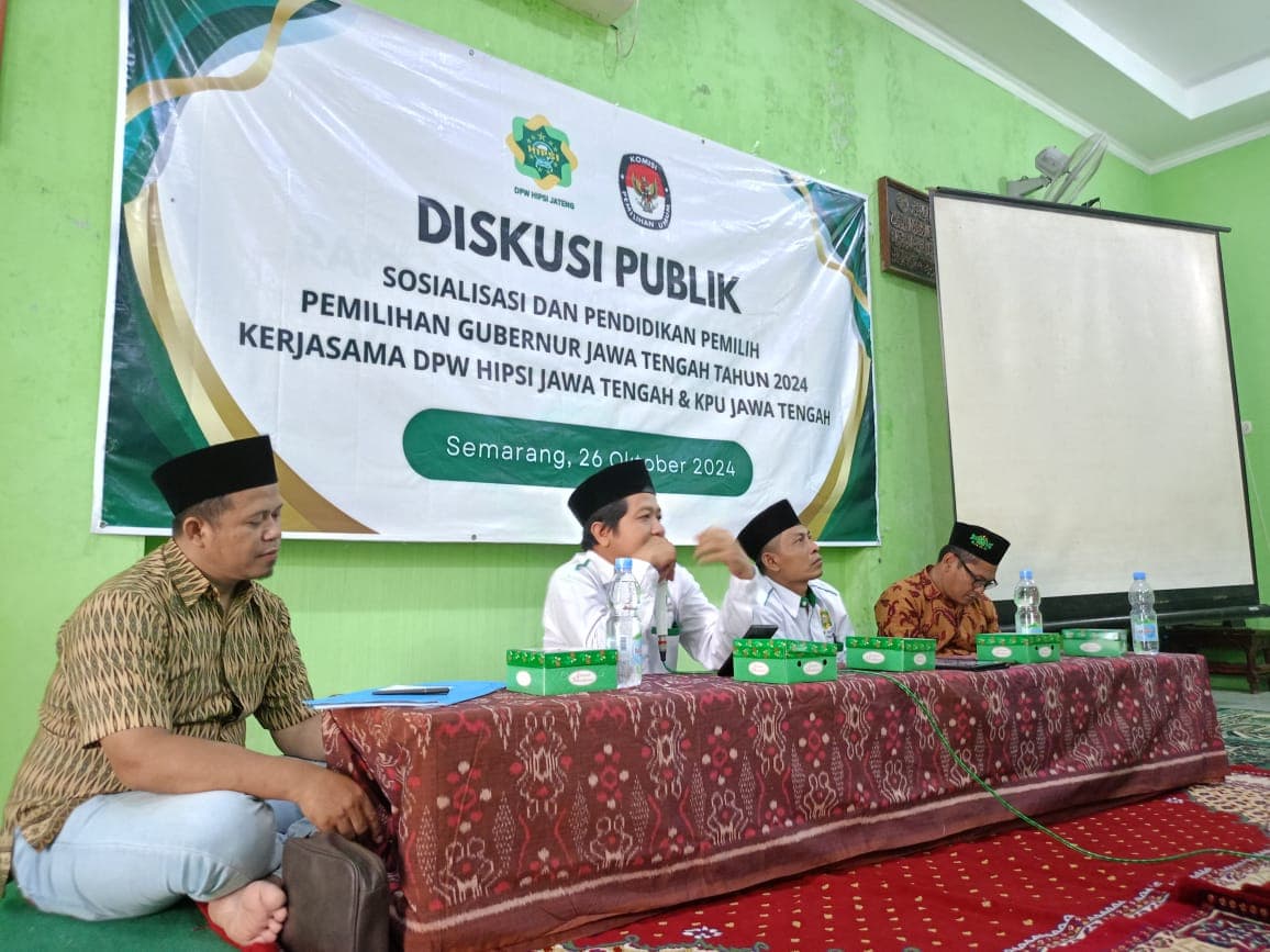 Hindari Serangan Fajar, HIPSI Jateng Ajak Masyarakat Menjadi Pemilih Cerdas