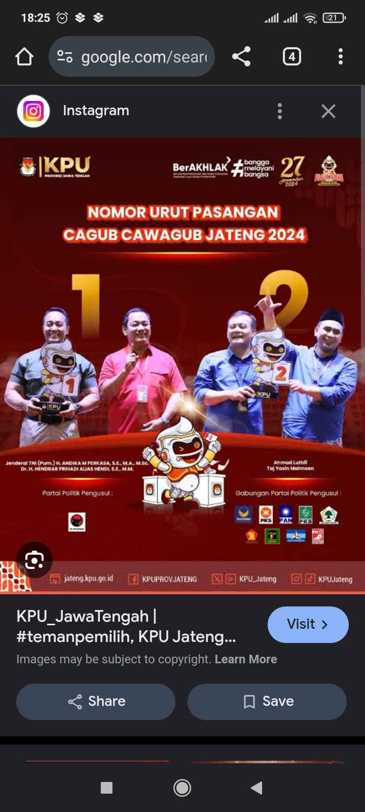 Adib: Jika Luthfi – Yasin Menang Pilgub, Dinamika Politik Jateng Pada Pemilu 2029 Akan Keras