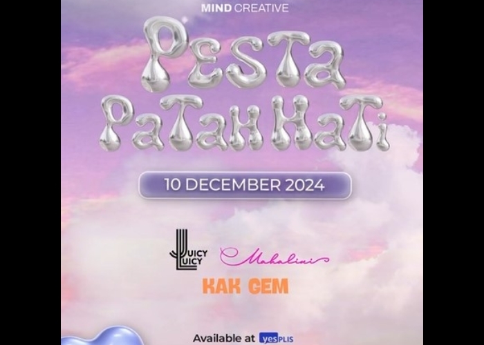 Event Vibes! Jangan Sedih, Mari Bergembira di Pesta Patah Hati: Konser untuk Menyembuhkan Luka, Siap Digelar di Palembang!