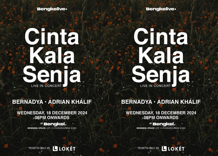 Event Vibes! Bernadya & Adrian Khalif Siap Suguhkan Romansa Musik di Konser Musik Bertajuk Cinta Kala Senja di Jakarta