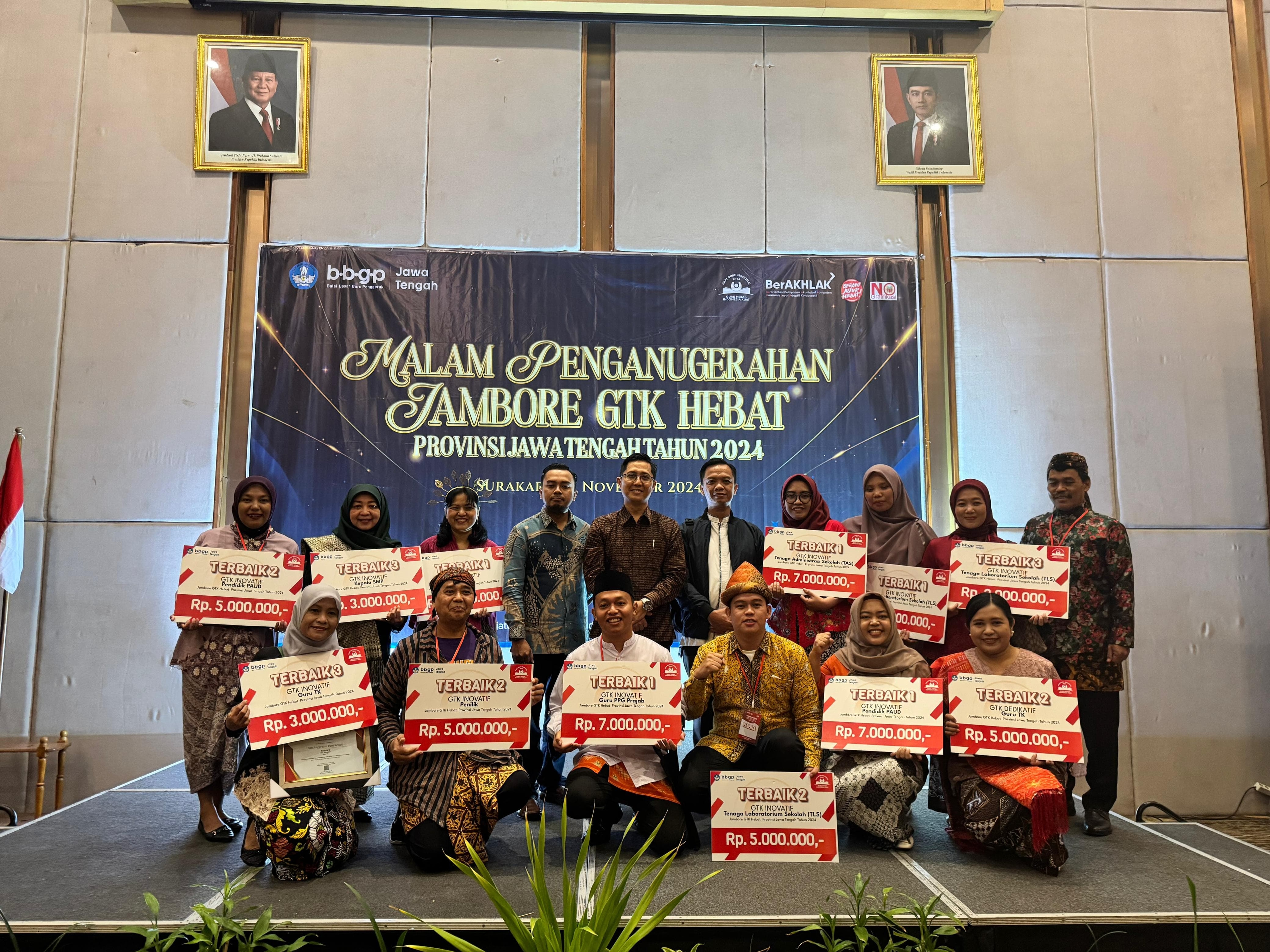 Membanggakan, Kota Semarang Raih 12 Gelar Juara dalam Ajang Jambore GTK Hebat Tahun 2024 Jateng