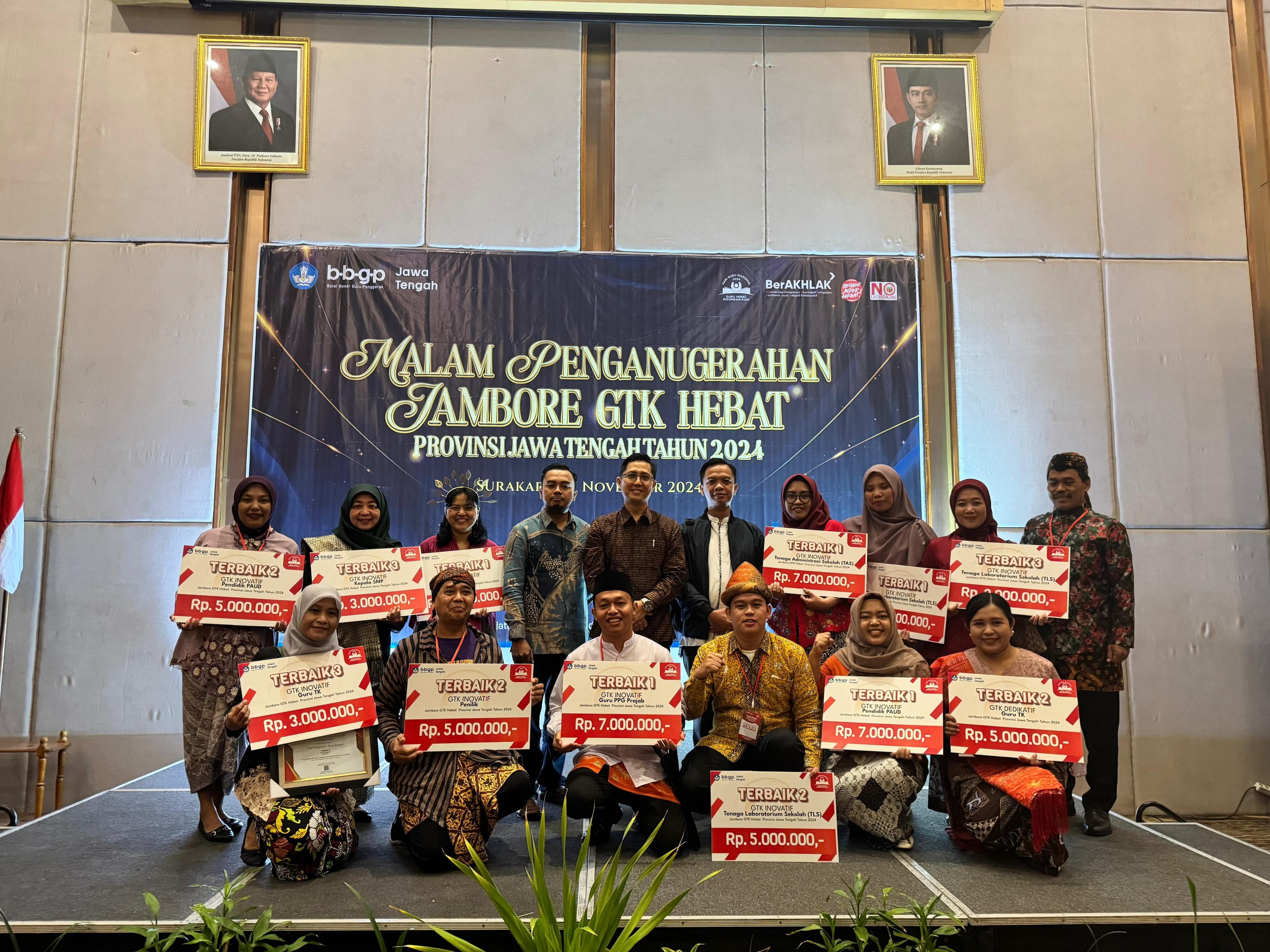 Membanggakan, Kota Semarang Raih 12 Gelar Juara dalam Ajang Jambore GTK Hebat Tahun 2024 Jateng