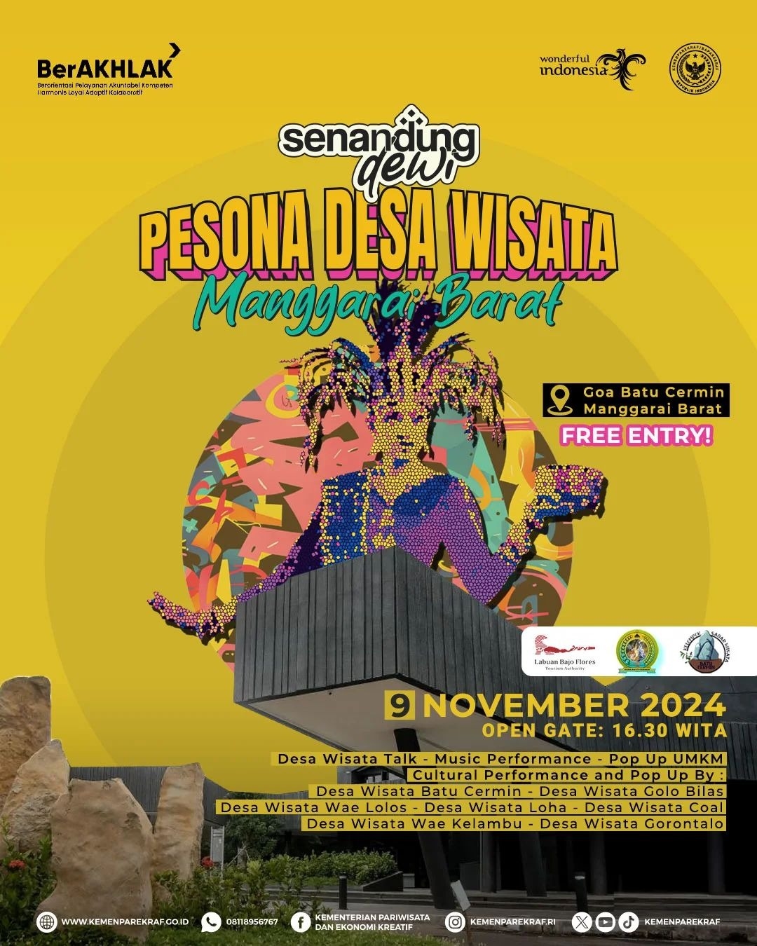 Even Vibes! Senandung Dewi 2024: Sebuah Perayaan Budaya Labuan Bajo yang Menghidupkan Pariwisata Desa Wisata Manggarai Barat
