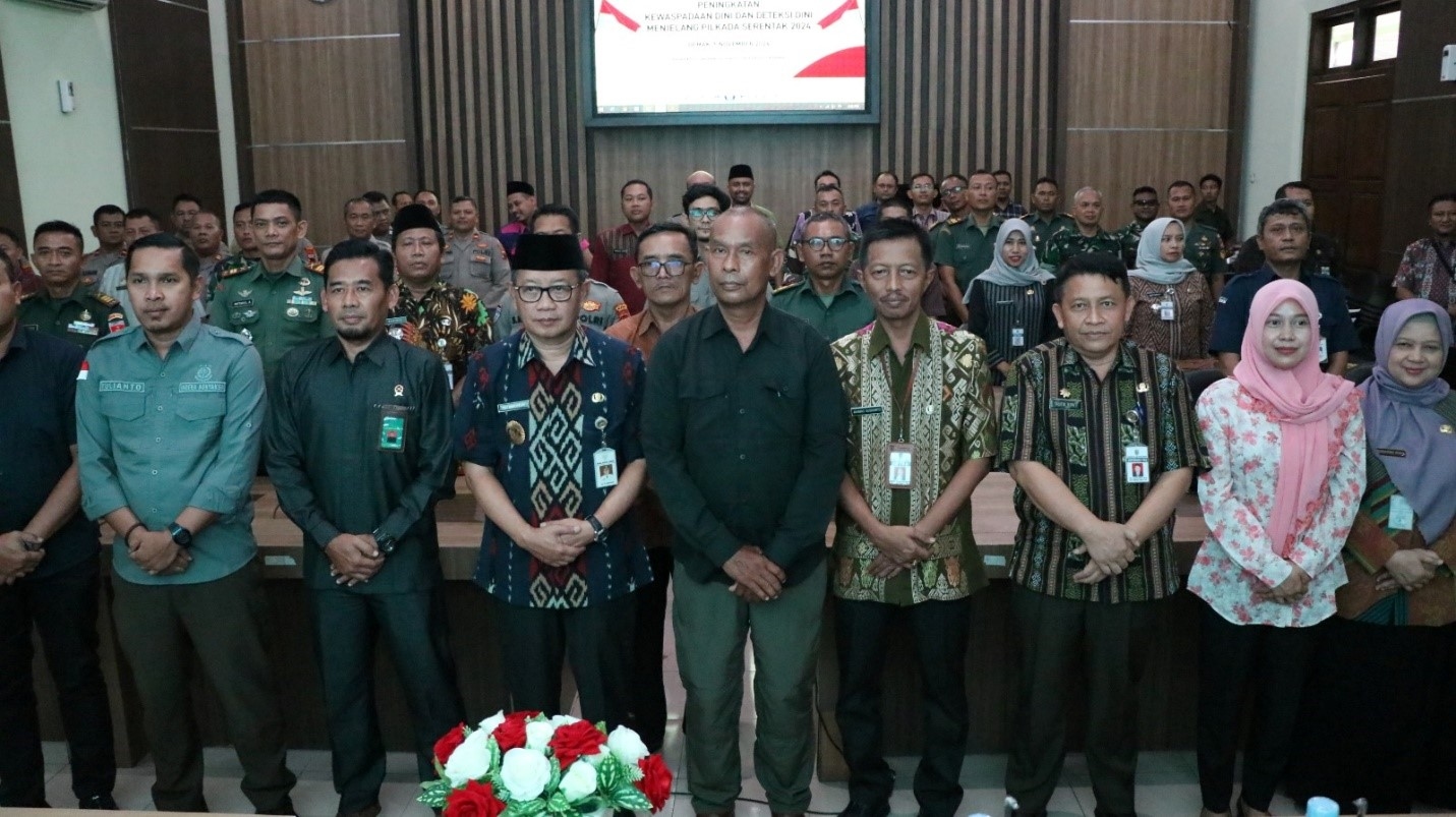 Bupati Demak Tekankan Pentingnya Deteksi Dini Terhadap Potensi Konflik Hadapi Pilkada Serentak