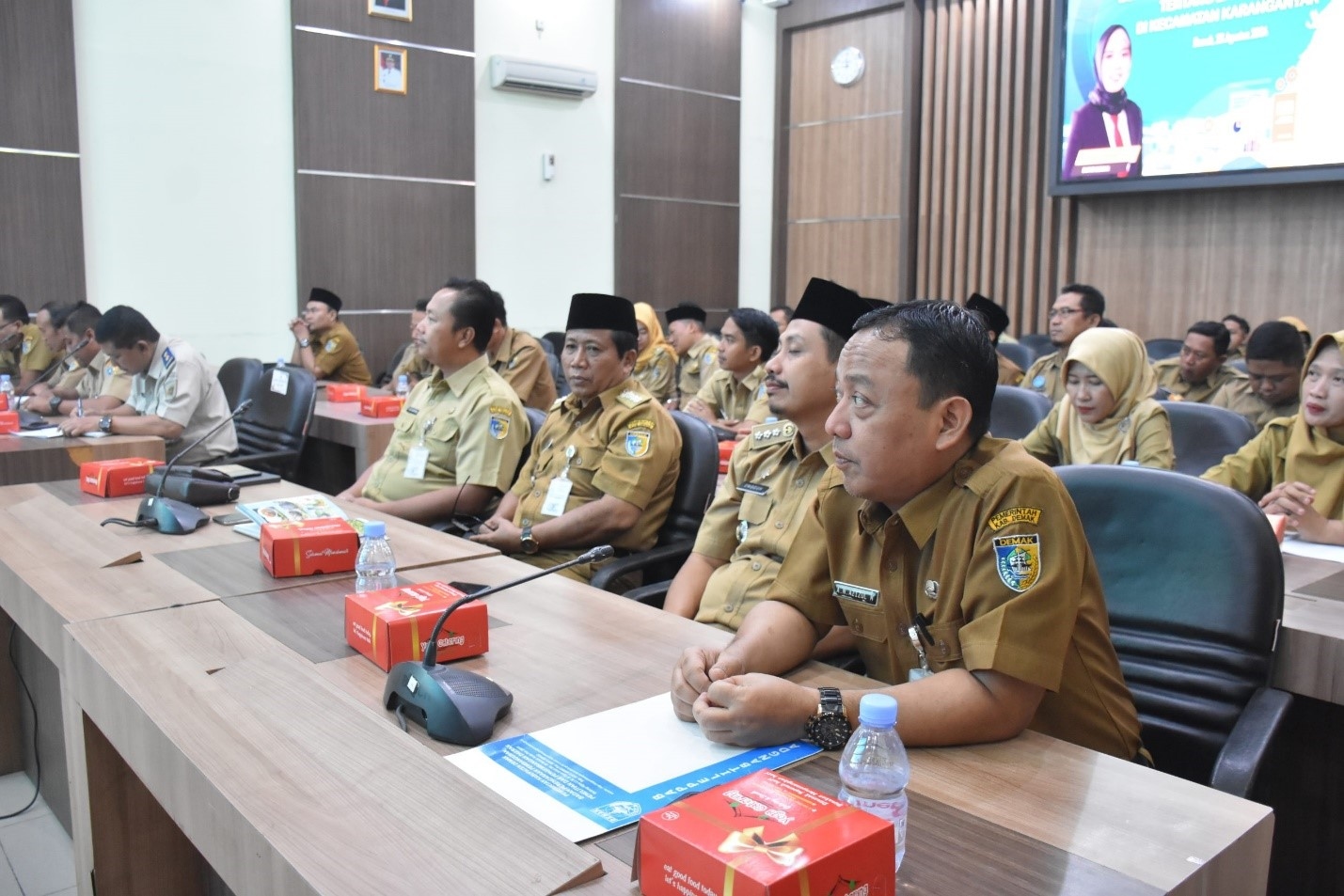 Pemkab Demak Sosialisasikan Peraturan Bupati Nmoro 20 Tahun 2024 Tentang Batas Desa