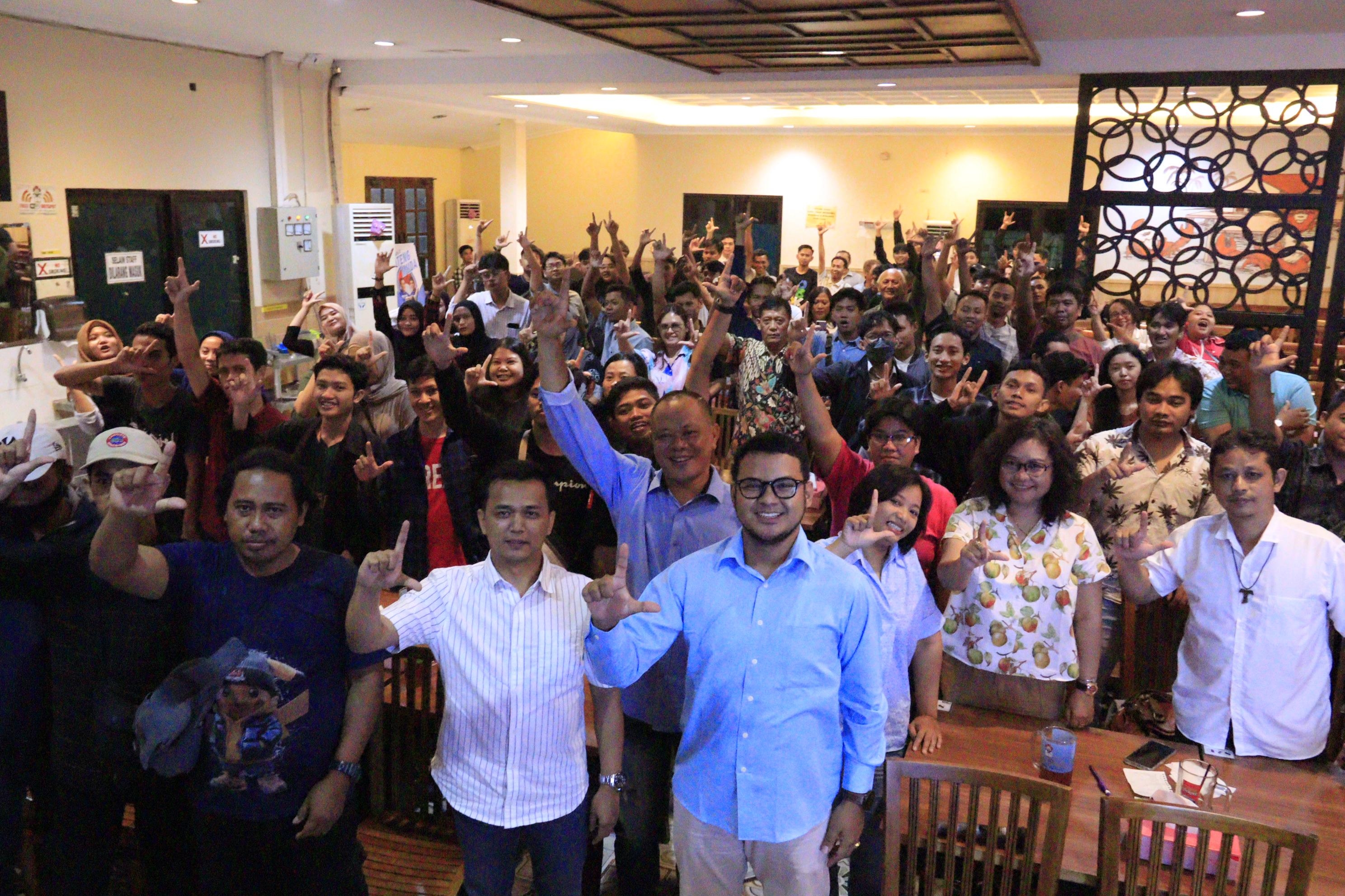 Deklarasi Jateng Muda Pendukung Luthfi-Yasin di Kota Semarang: Menjangkau Suara Milenial dan Gen Z Demi Masa Depan Jawa Tengah