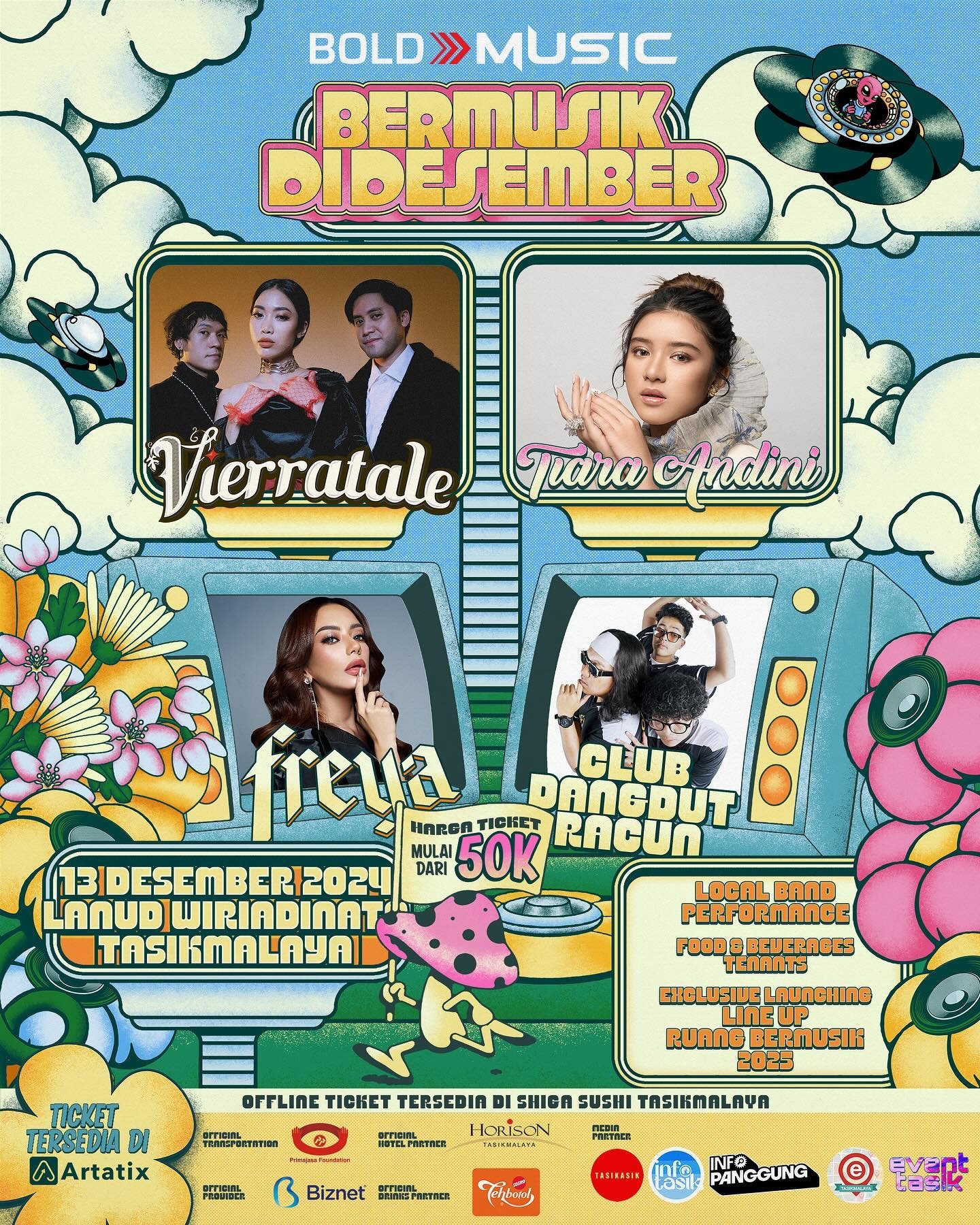 Event Vibes! Mari Meriahkan Acara Bermusik di Desember: Konser Penutup Tahun di Tasikmalaya yang Penuh Warna!