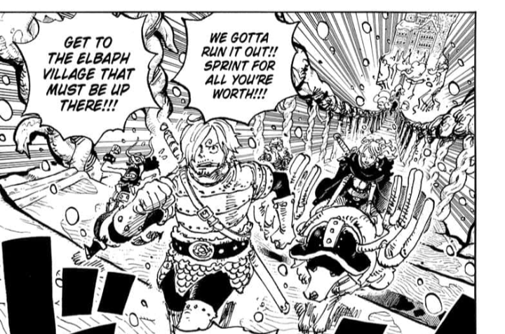 Spoiler One Piece Chapter 1132: Sanji Mencoba Menjelajahi Pohon Yggdrasil yang Ada di Tengah Pulau Elbaph