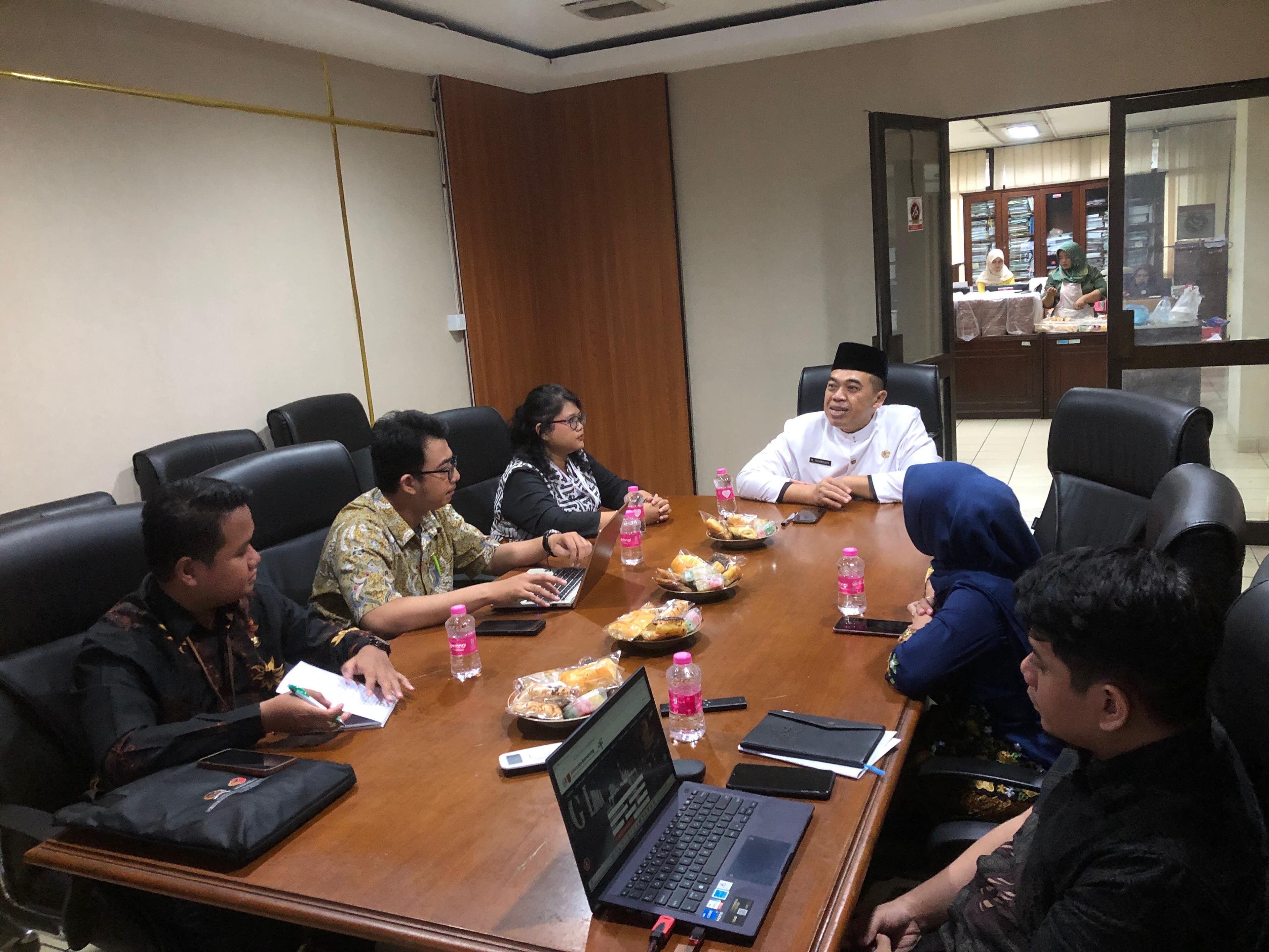 Bawaslu Kota Semarang Melakukan Kunjungan Kerja ke JDIH Kota Semarang