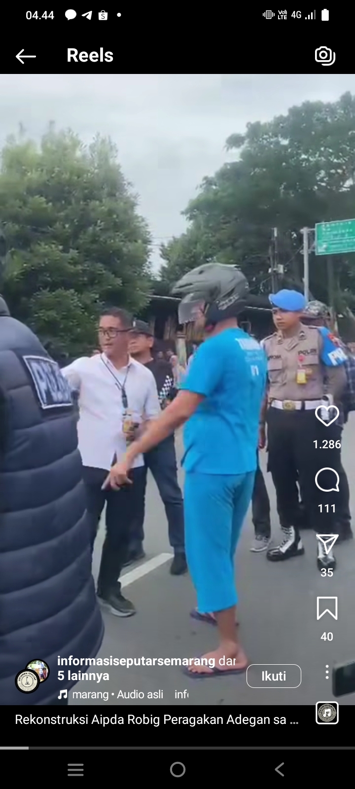 Kasus Penembakan Siswa SMKN 4 Semarang Kembali Mencuat, Aipda Robig Jalani Rekonstruksi