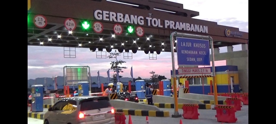 Selama Nataru, 300 Ribu Kendaraan Lintasi Tol Fungsional Klaten-Prambanan
