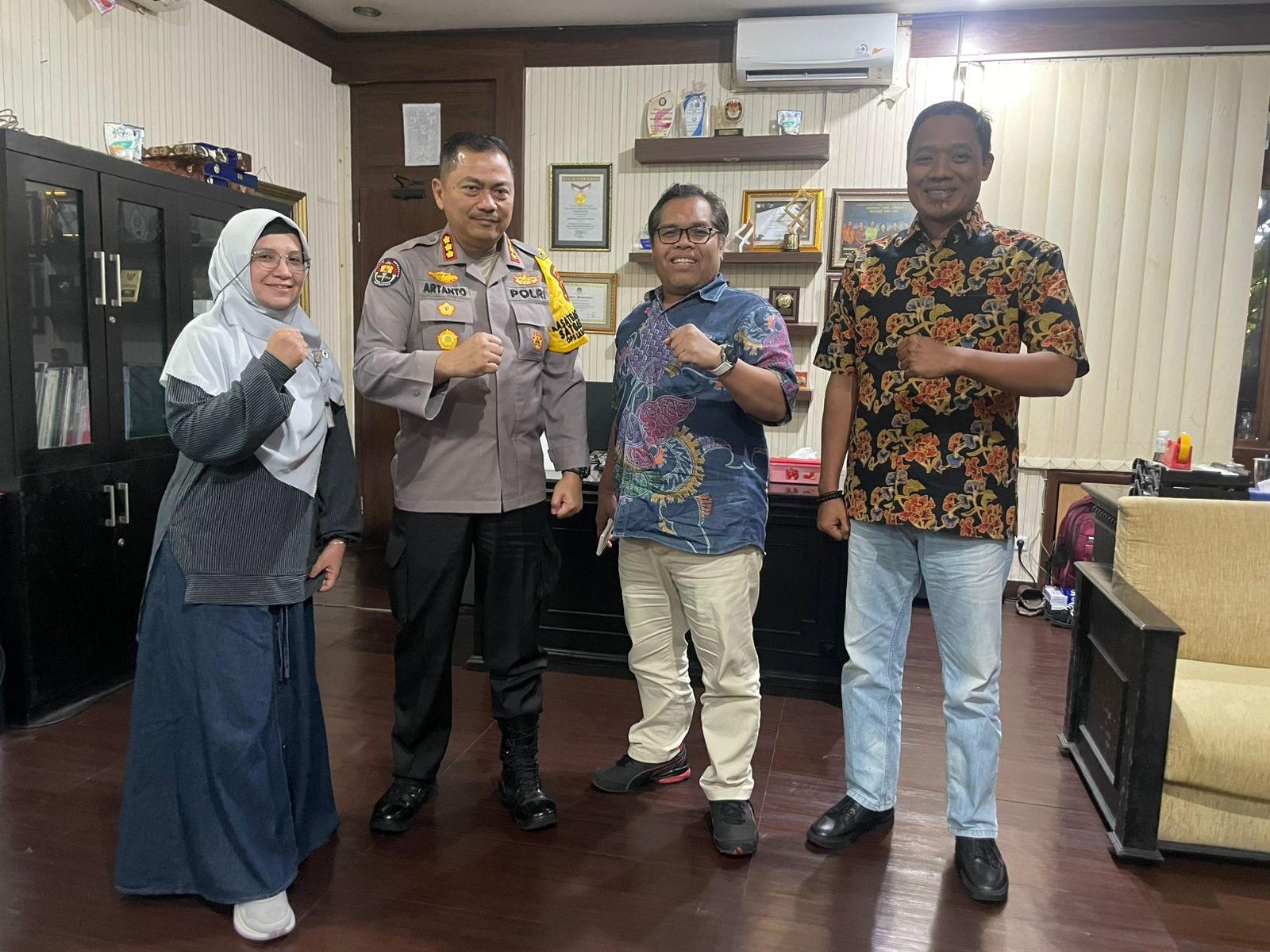 Kunjungi KPID Jateng, Kabid Humas; Dengan Sinergi Tingkatkan Kualitas Penyiaran