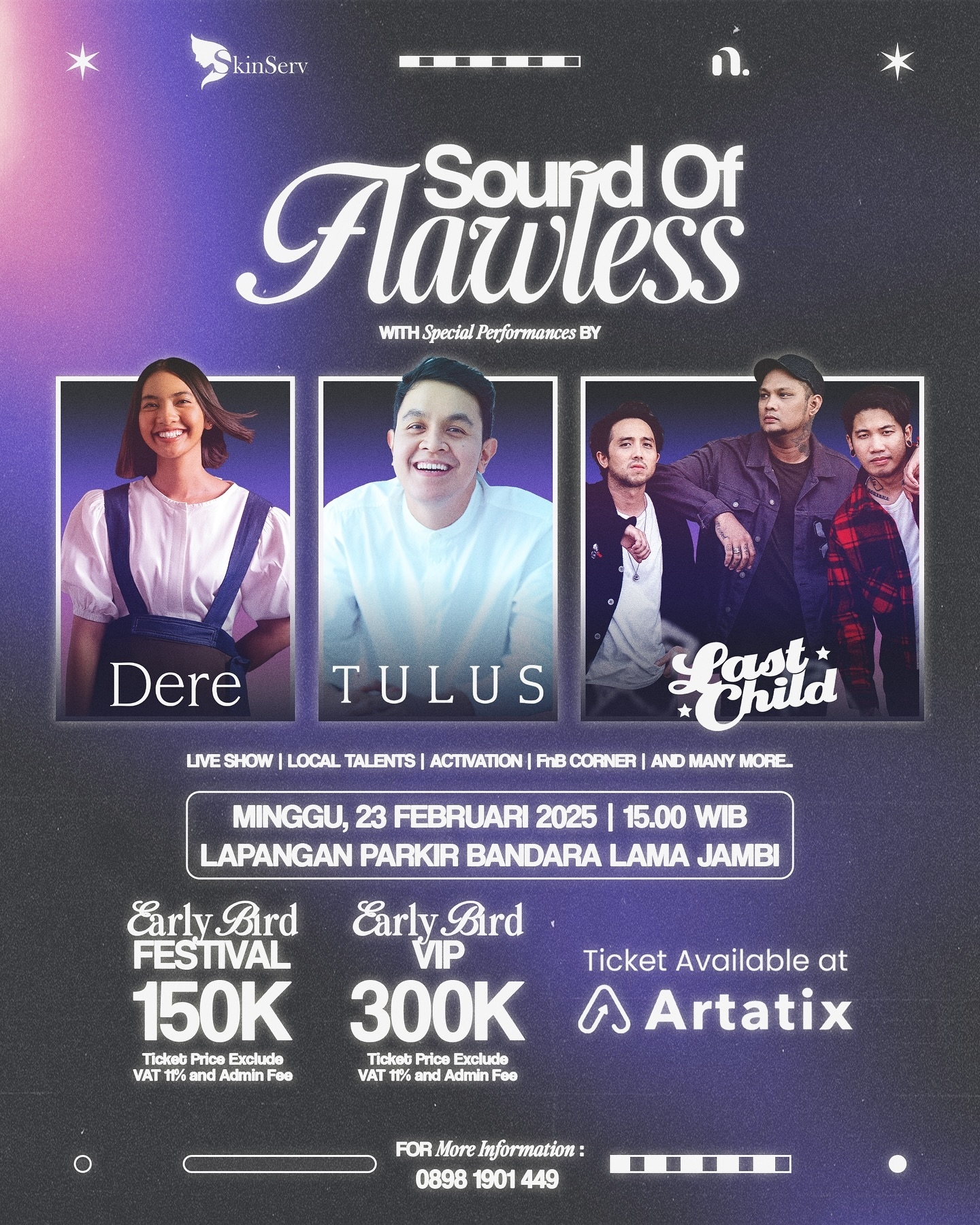 Event Vibes! Mari Meriahkan Sound of Flawless: Festival Musik Intim dengan Pengalaman Tak Terlupakan di Tahun 2025!