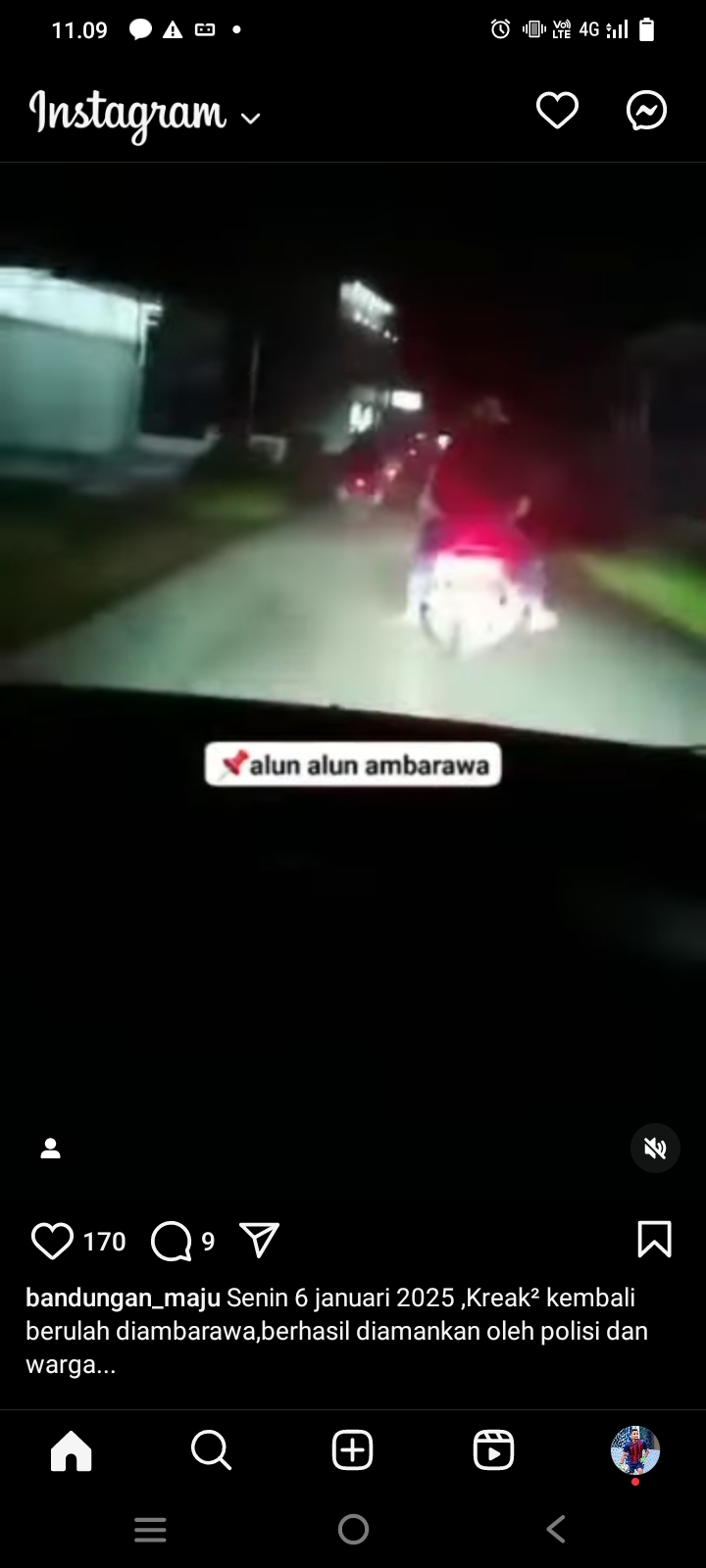 Viral, Segerombolan Kreak Membawa Alat Berbahaya di Alun-alun Ambarawa Berhasil Diamankan Warga dan Polisi