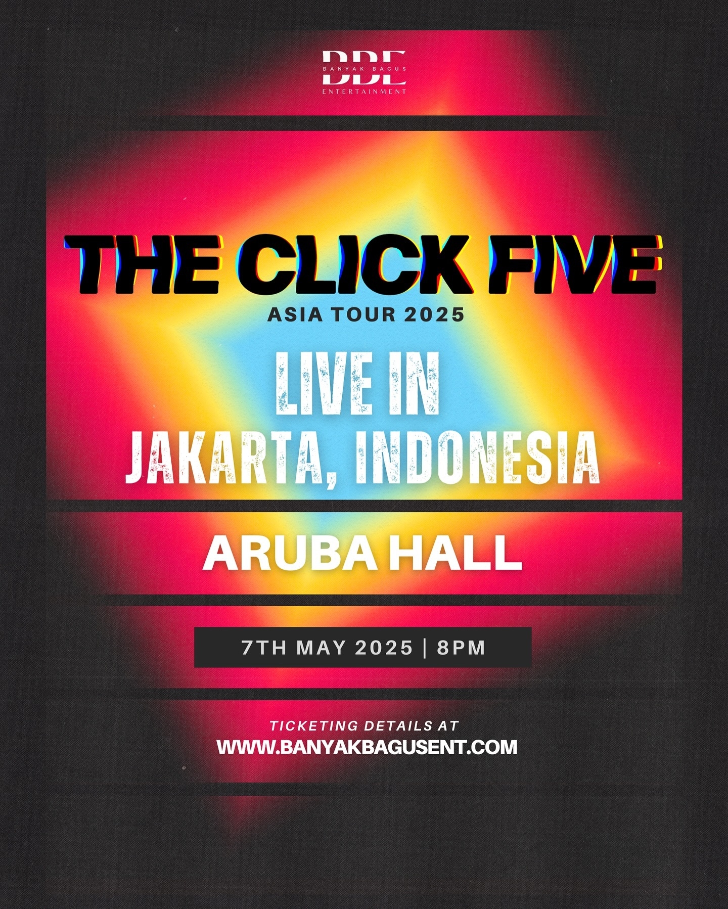 Event Musik yang Dinantikan Banyak Penggemar: The Click Five Kembali ke Jakarta! Siapkan Diri untuk Konser Nostalgia yang Tak Terlupakan di 2025!