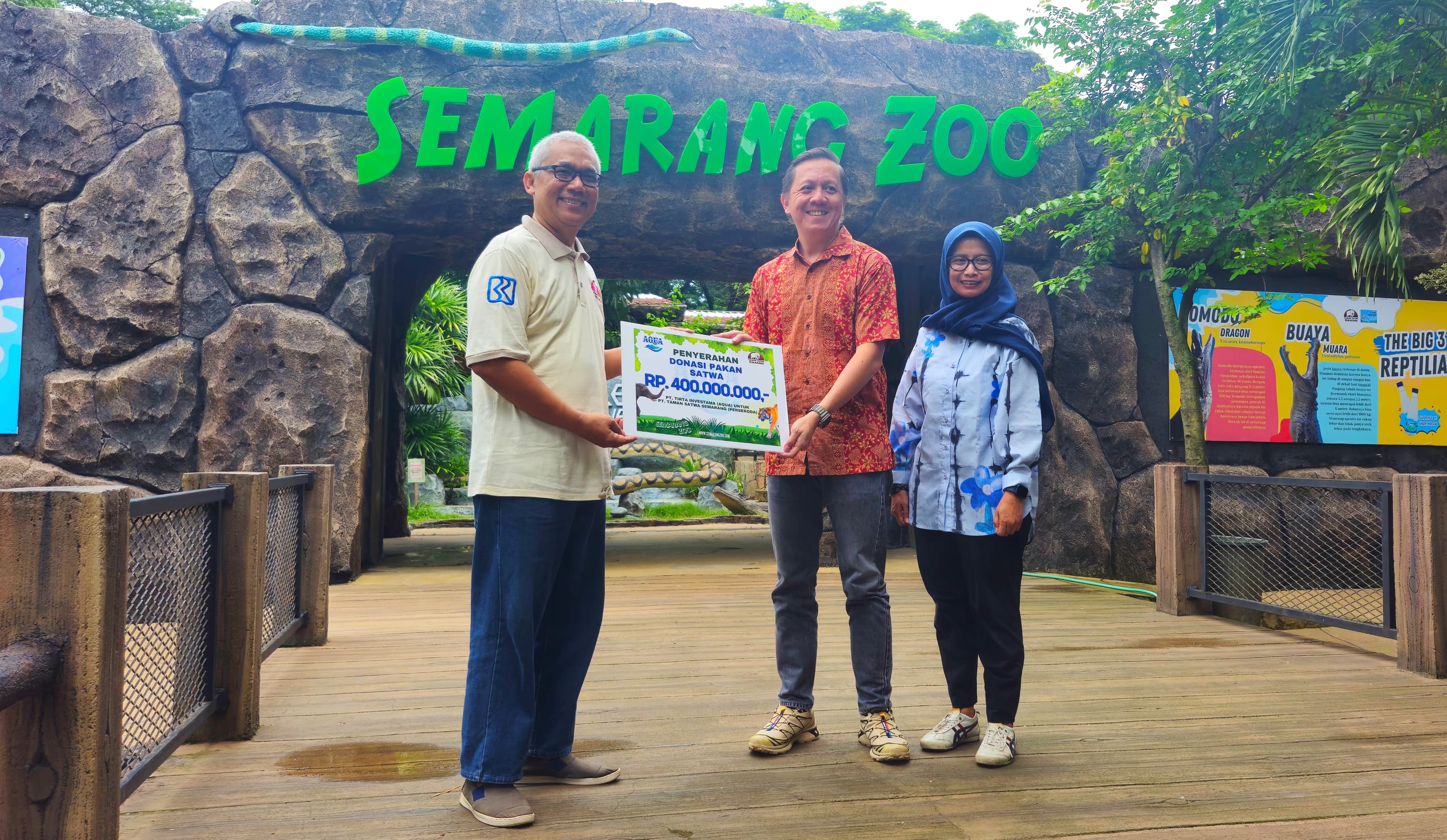 Jalin Kerjasama Mitra Destinasi Wisata, Semarang Zoo Terima Bantuan CSR dan Gelar Event Imlek