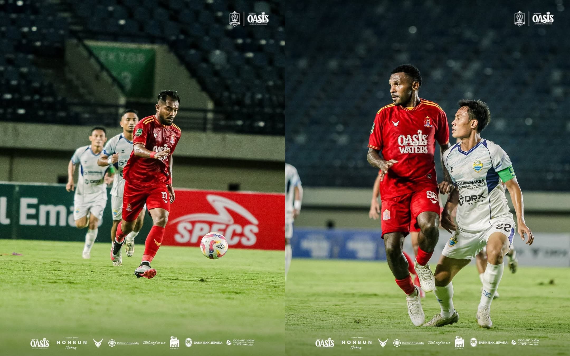 HASIL AKHIR LIVE SCORE PSKC VS Persijap, SKOR 3-2 PARUH BABAK KEDUA Cek Skor Akhir FULL TIME di Playoff Championship Liga 2