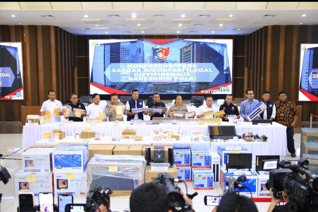 Bareskrim Ungkap 4 Kasus Penyelundupan Ilegal Selama 3 Bulan Terakhir