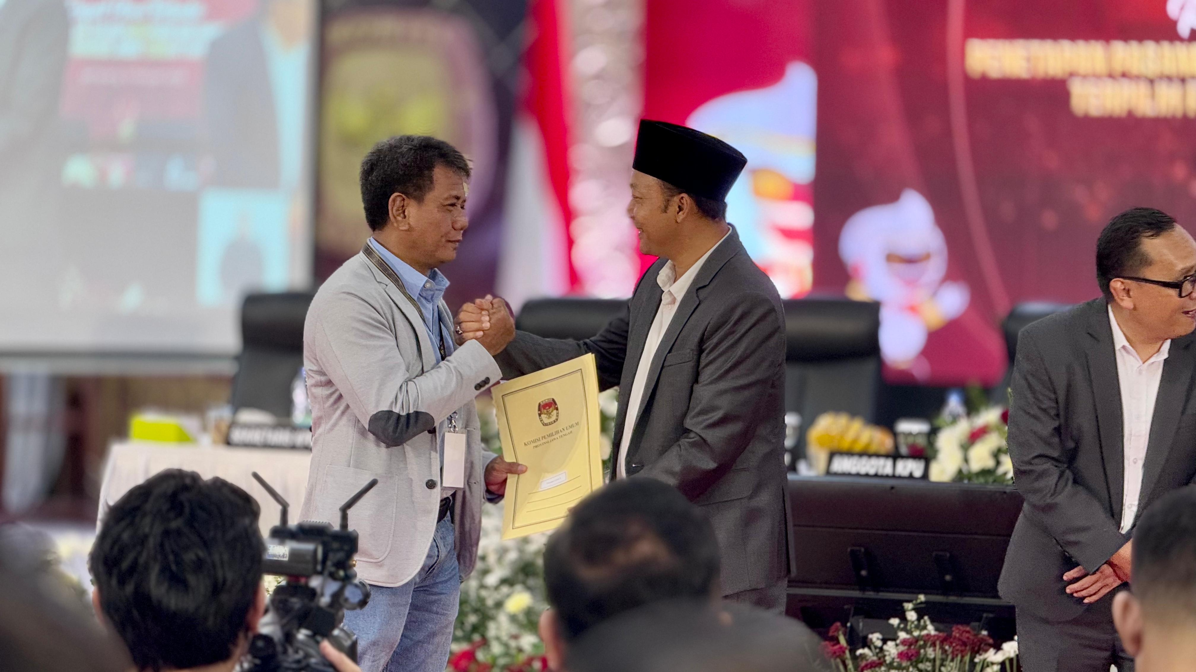 Tetapkan Luthfi-Yasin Paslon Terpilih, KPU Serahkan Putusan ke DPRD untuk Usulan Pelantikan