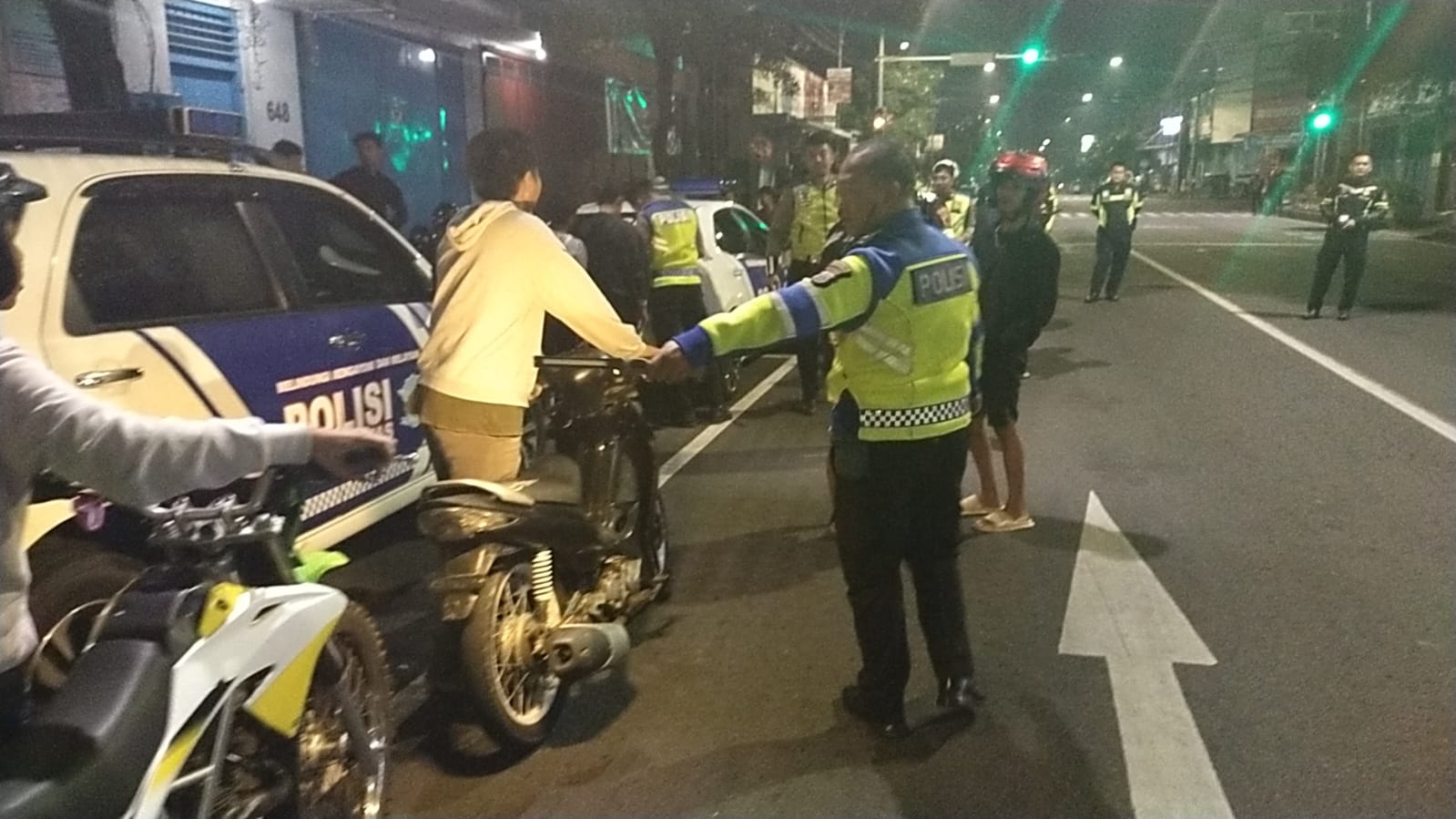 Berpotensi Menyebabkan Kecelakaan, Sat Lantas Polresta Banyumas Tindak Pelanggar, 21 Barang Bukti Diamankan