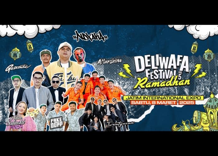 Deliwafa Fest Vol. 5 Siap Mengguncang Surabaya! Festival Ramadhan Terbesar dengan Line-up Guest Star Paling Meriah!