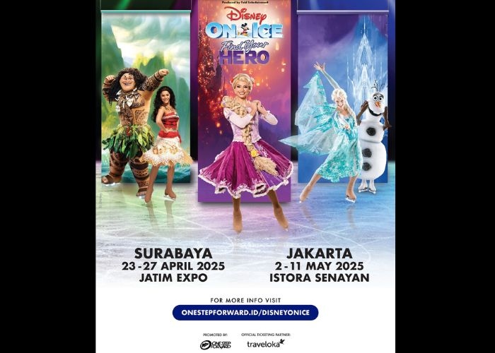 Event Disney On Ice 2025 Hadir di Jakarta dan Surabaya! Saksikan Petualangan Es Spektakuler Bersama Karakter Disney – Tiket Mulai Rp 250 Ribu!