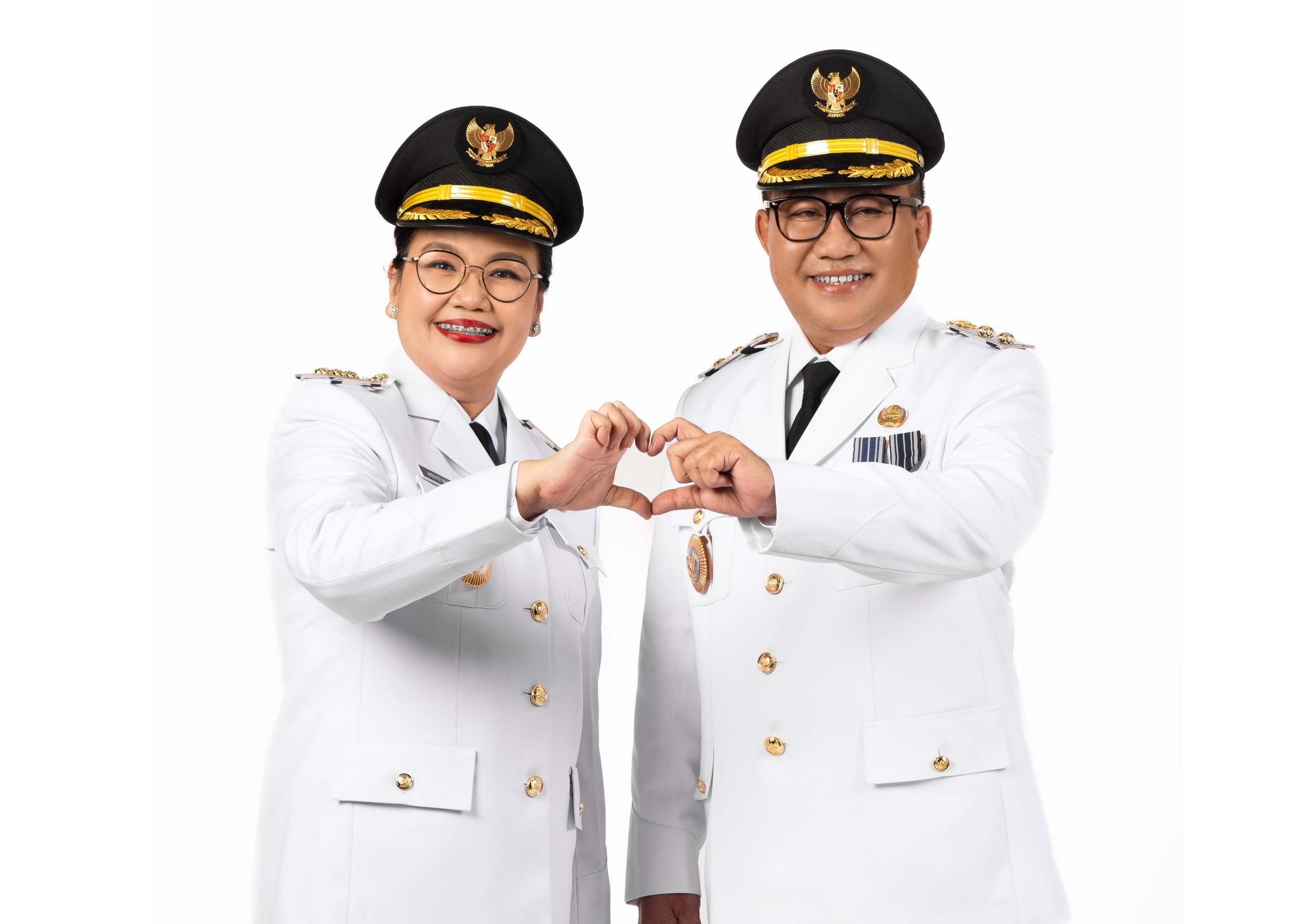 Gelar Open House, Ini Agenda Agustina dan Iswar Usai Sholat Ied di Balaikota