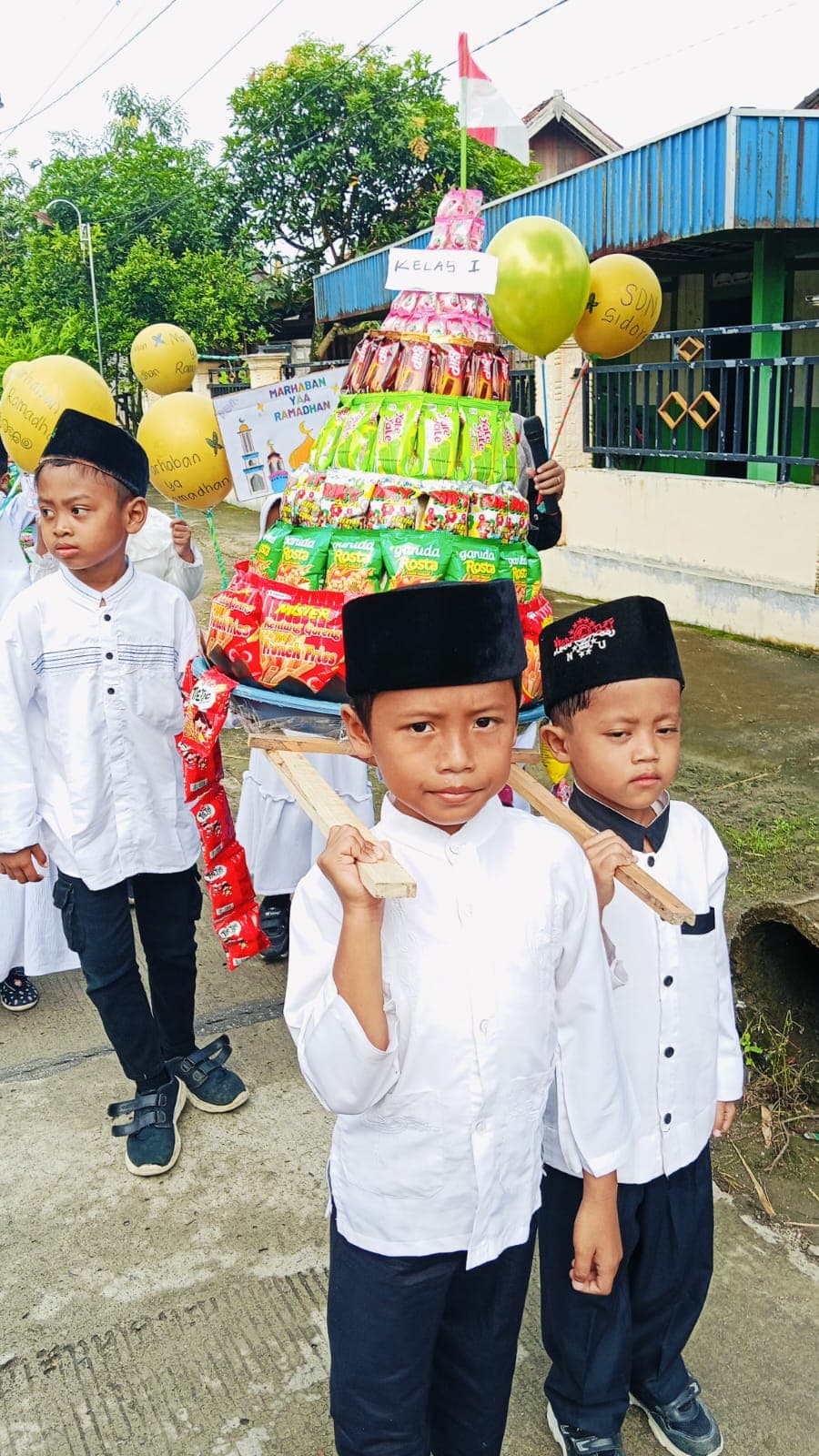 Semarak Pawai Ramadhan SD Negeri dan Swasta Se Kedungtuban Meriahkan Menyambut Bulan Suci di Blora