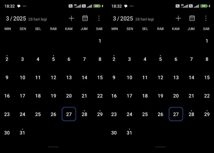 Update Kalender Jawa dan Kalender Hijriyah Beserta Hari Raya yang Ada di Bulan Maret 2025! Ada Apa Saja?