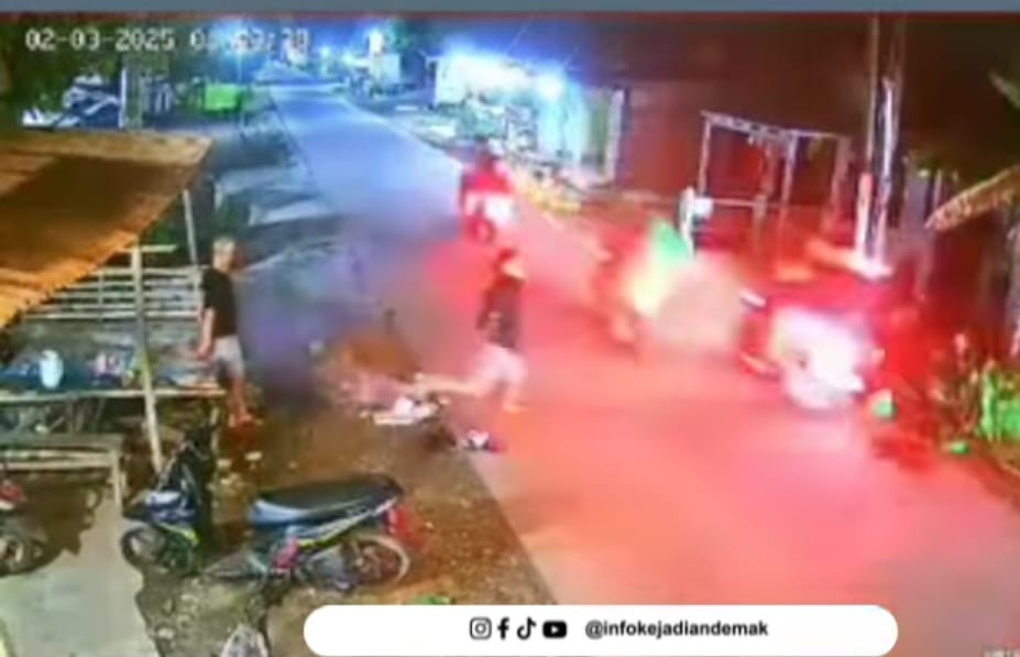 Nunggu Sahur, Pemuda di Desa Kalitengah Mranggen Dikagetkan Segerombolan Kreak