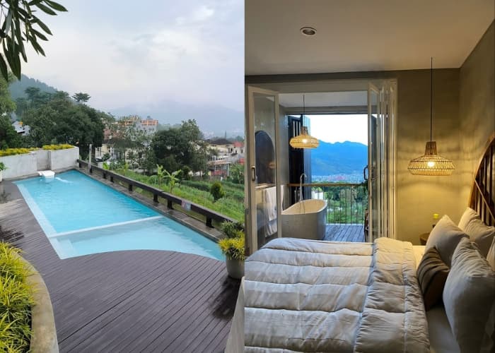 Svasana Villa: Staycation di Villa Aesthetic dengan Pemandangan Gunung Batu, Fasilitas Lengkap Harga Terjangkau!