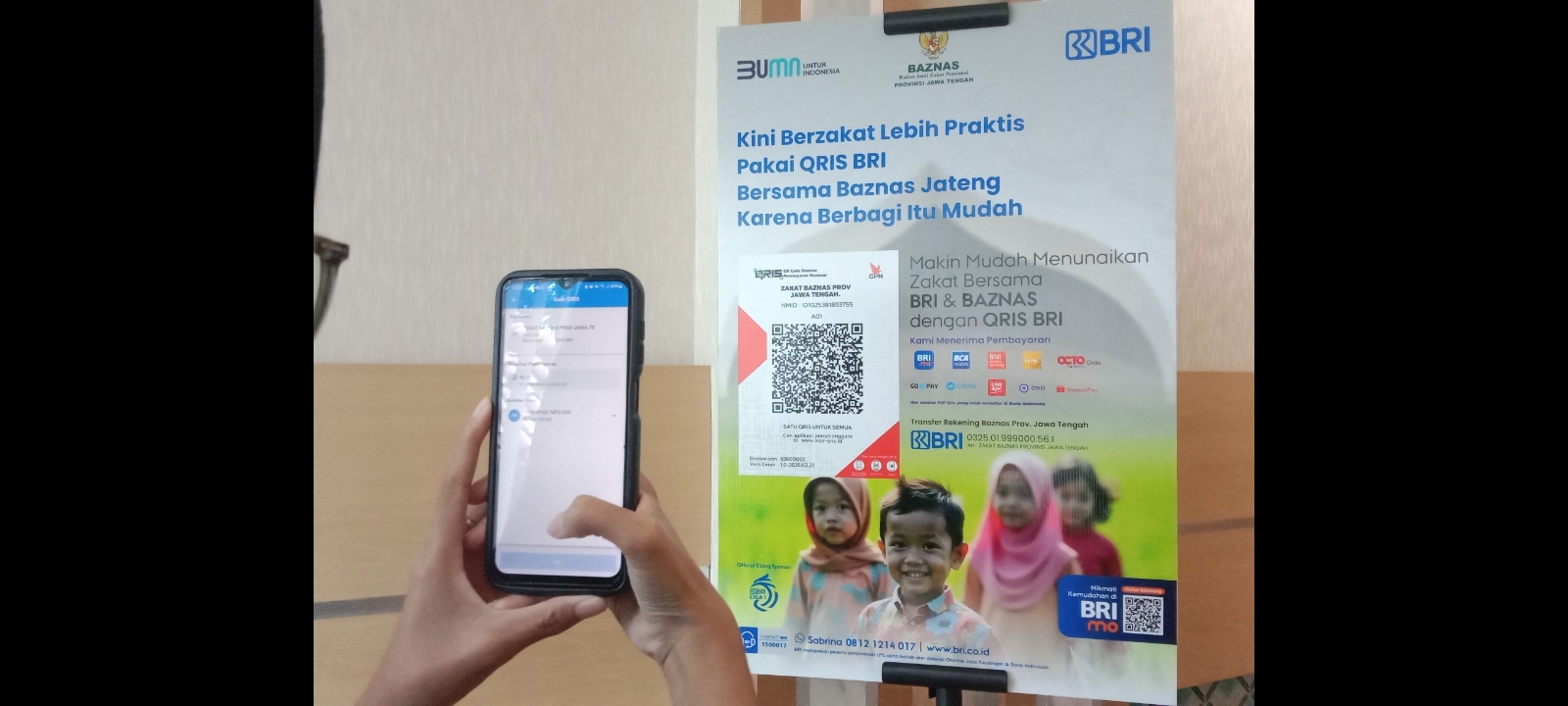 Baznas Jateng MoU dengan BRI, Bayar Zakat, Infaq, dan Sedekah Makin Mudah dengan Qris