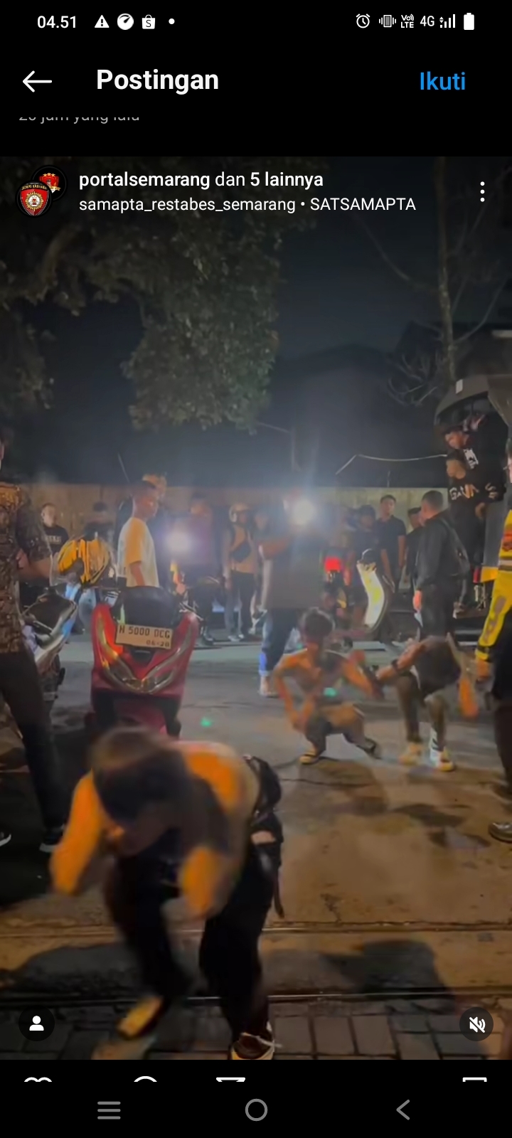 Dua Ratusan Kreak Diamankan Polisi Usai Bikin Jalanan BSB Semarang Terblokir Karena Konvoi